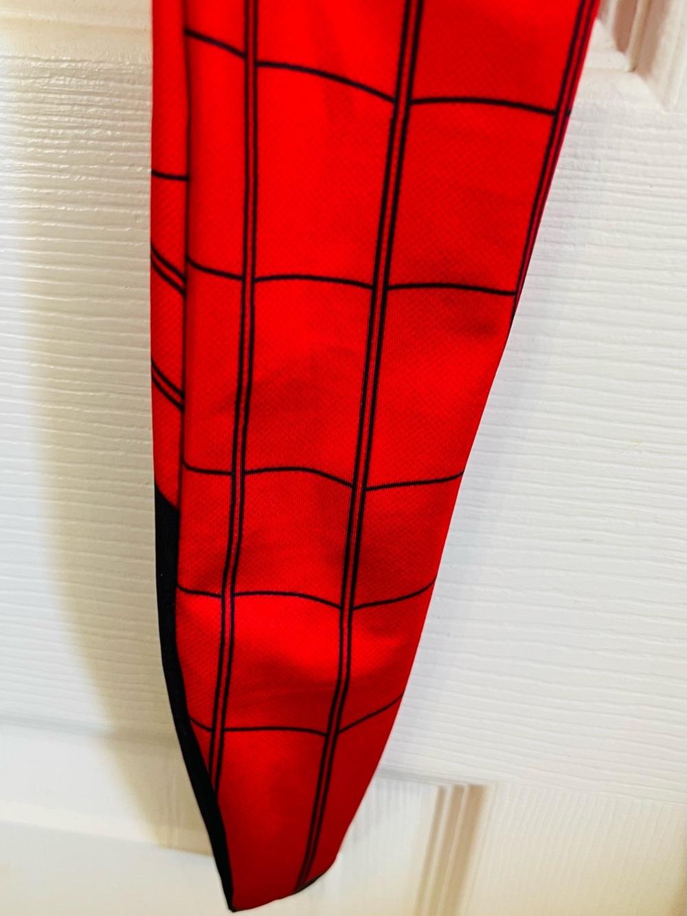 Marvel Spider-Man Kids Red & Black Costume Full Body Suit & Mask, Size S - Picture 7 of 16